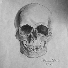 skull drawing by devondavis on deviantart ref for poster idea