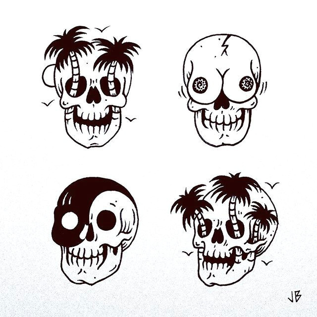 skull sketch skull tattoos tatoos skulls tattoo ideas flow bones surf doodles