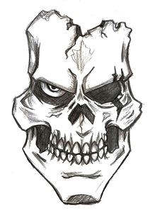 assassin skull drawings bing images