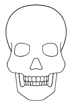 skull template mini day of the dead mexico day of the dead drawing