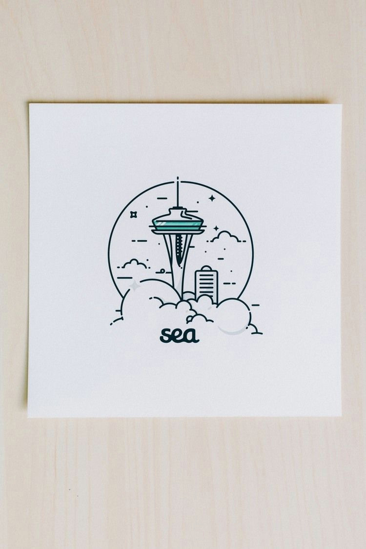 seattle tattoo seattle art sharpie tattoos sharpie art graphic design graphic