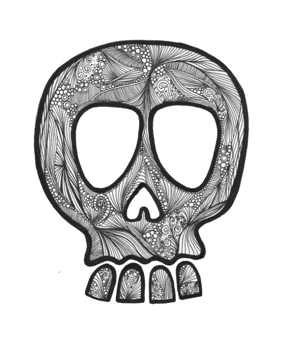 skull by piia myller design www piiamyller fi