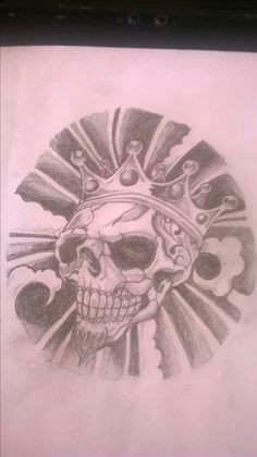 king skull chupo chupomix a tattoo practice drawings
