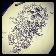 so much detail skull sharpie drawing sharpie tattoos sharpie drawings sharpie