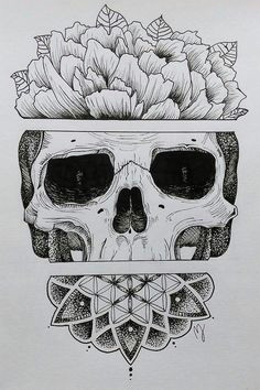 sugar skull a love this drawing don t know if you can call