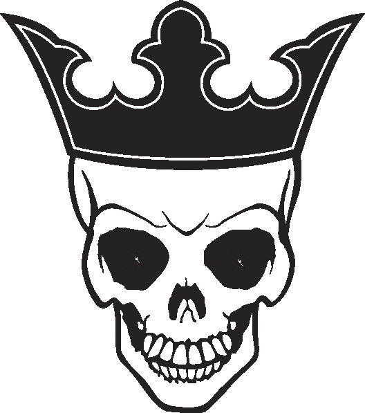 skull with a crown sketch google search