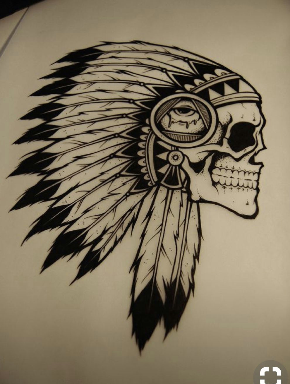 indian chief tattoo indian skull tattoos tattoo sketches tattoo drawings wolf drawings