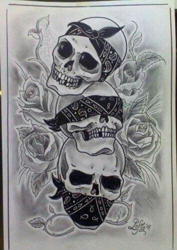 Skulls Tattoo Drawing Pin by Candy Kaplan On Reapers Skulls A Tattoos Skull Tattoos