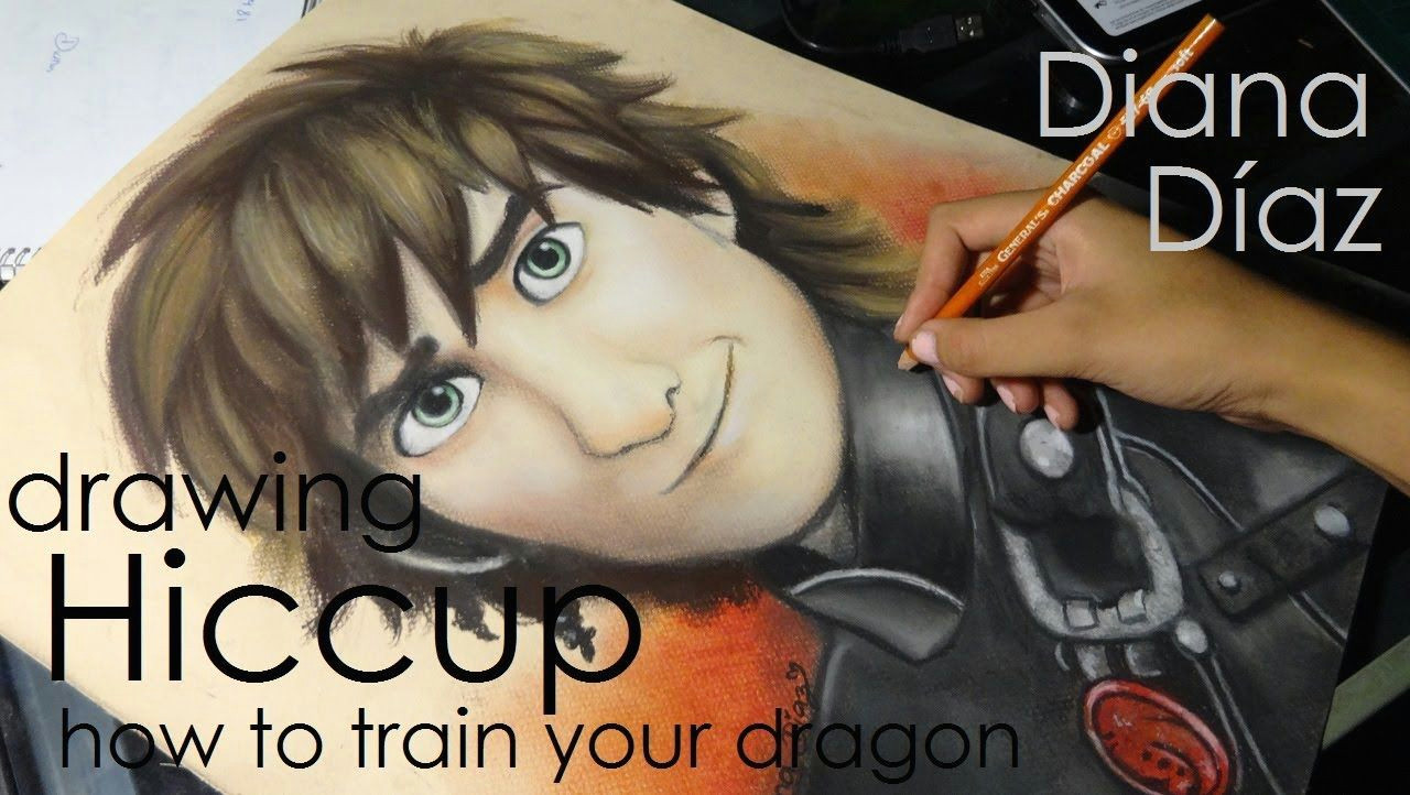 speed drawing hiccup how to train your dragon diana da az 3 3 love thisssss 3 3
