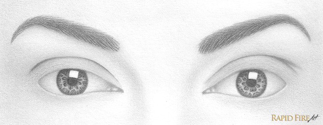 shade the rest of the white space using the contouring method if you want a more detailed tutorial on shading eyeballs visit this tutorial
