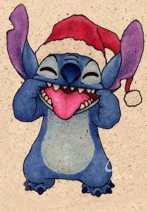 stitch christmas and disney image