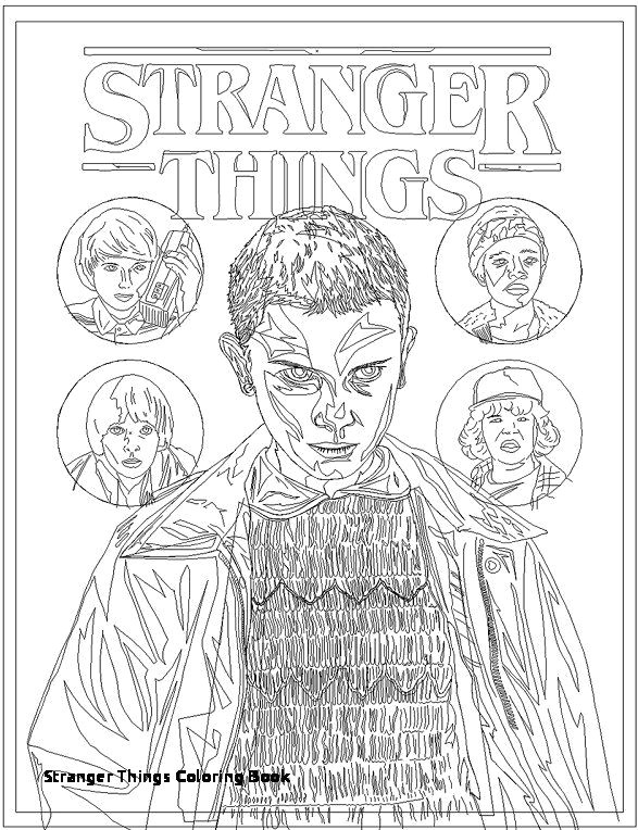 26 stranger things coloring book