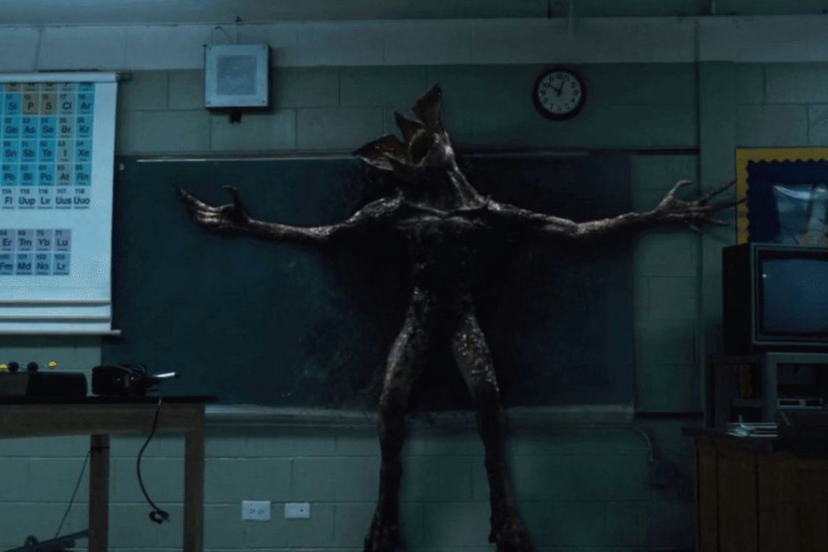 the demogorgon from stranger things netflix