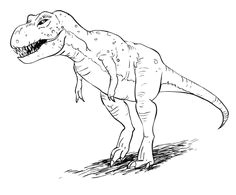 how to draw dinosaurs dinosaurs t rex drawing how to draw a t rex