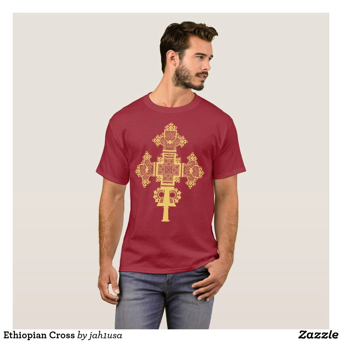 ethiopian cross t shirt