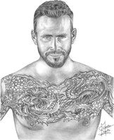 deviantart more like triple h pencil drawings by chirantha