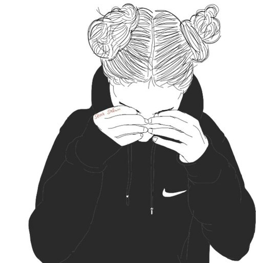 tumblr girl drawing nike smutne dziewczyna tumblr nike obraz 3270256 od helena888 na