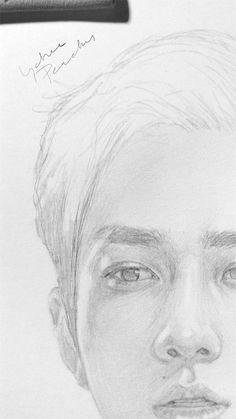 kpop drawings kpop fanart sehun realistic drawings drawing sketches drawing ideas pencil art challenge fan art