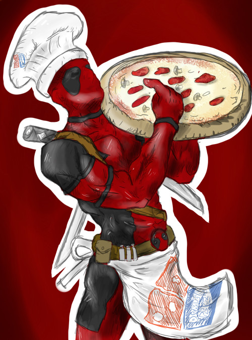 deadpool marvel fan art by fluffybunny9999 on tumblr