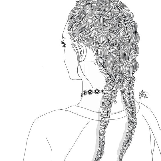 resultat d imatges de tumblr dibujos girl drawings tumblr outline drawings tumblr girl