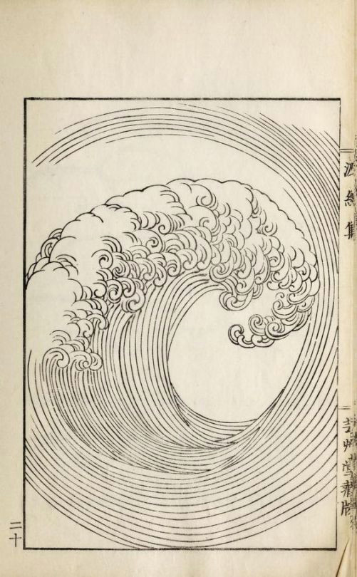 Tumblr Drawing Waves Nemfrog Tattoos Pinterest Wave Design Ocean Waves and Japanese