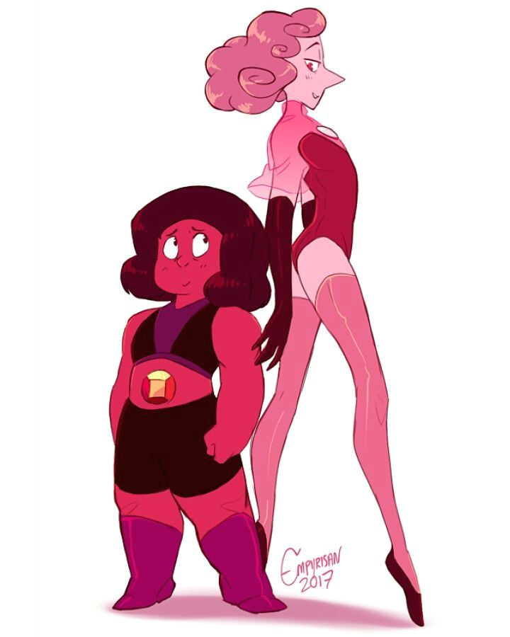 we are rhodonite credit empyrisan ruby sapphire amethyst steven universe comic universe