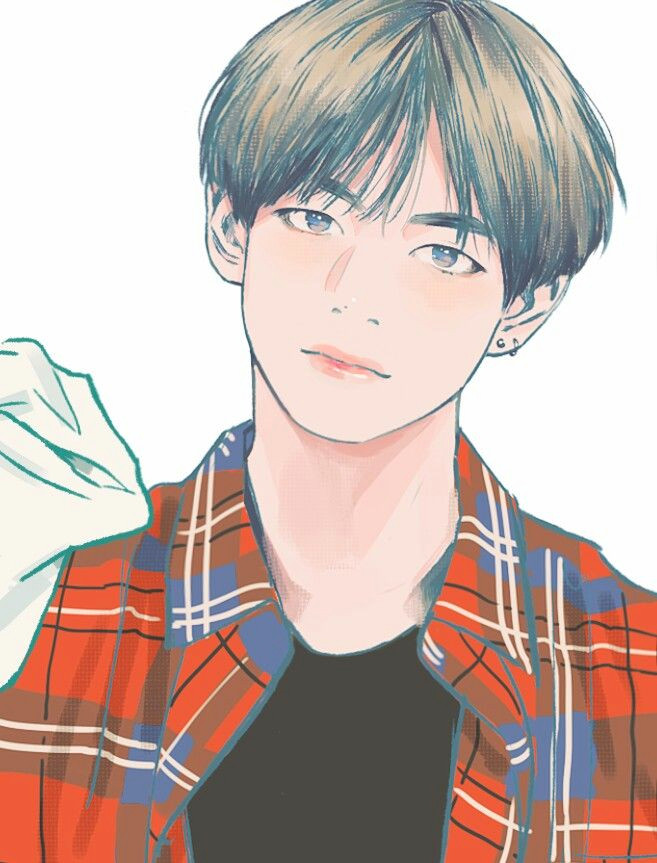 v taehyung fanart