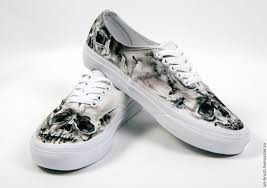 portraits handmade livemaster handmade buy shoes vans drawing skull jpg 1280x903 vans drawing