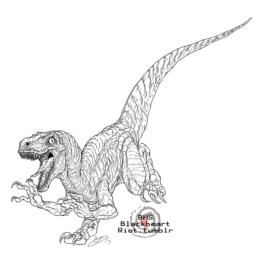 ausmalbilder jurassic world luxe photos breakthrough raptor coloring pages velociraptor ausmalbilder