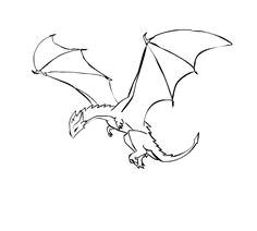 a dragon flying kind of a weird pin but still pretty cool