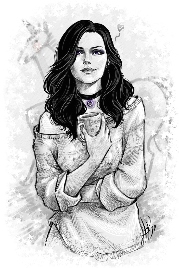 yennefer by nastyakulakovskaya deviantart com on deviantart witcher 3 wild hunt the