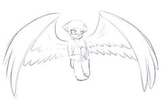 image result for wolf with wings bases