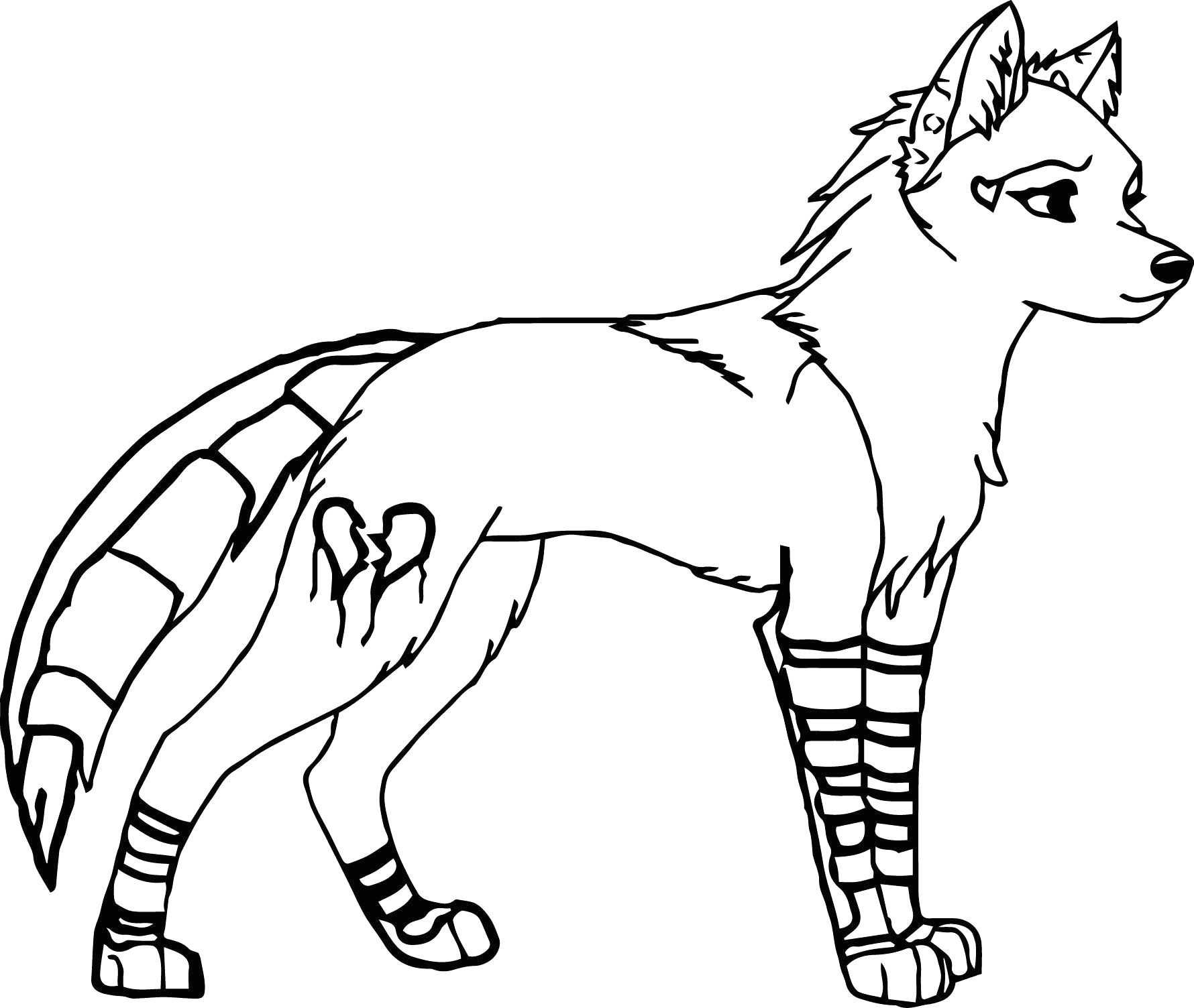 black and white wolf coloring pages best of werewolf to draw new easy to draw fox