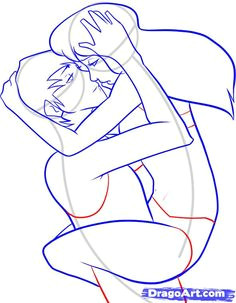 how to draw couples step 12