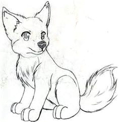 a c anime drawings sketches cute drawings cool wolf drawings cartoon drawings animal