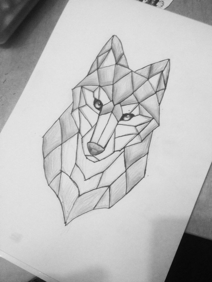 3bfdc1574de3ada2b84205b766bcb303 geometric wolf tattoo geometric wolf drawing jpg