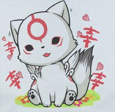 custom premium custom okamiden okami wolf kawaii chibiterasu shirt t shirt tee merchandise gear poster