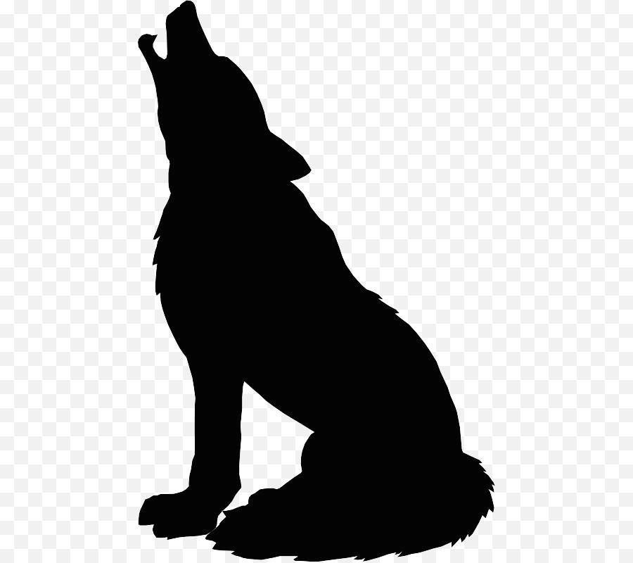 gray wolf silhouette drawing clip art wolf head silhouette