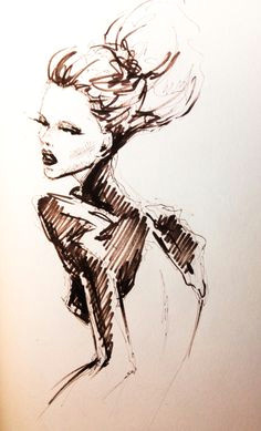 pen doodle fashion illustration by lara wolf fashion illustration croquis fashion fashion sketches