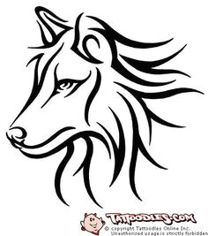 tribal wolf