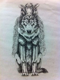 wolf in sheep s clothing by cristina amber moore via behance