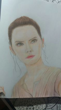 miliebenk drawing my rey drawing