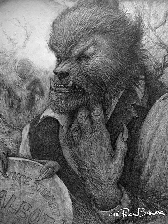 the wolfman by rick baker