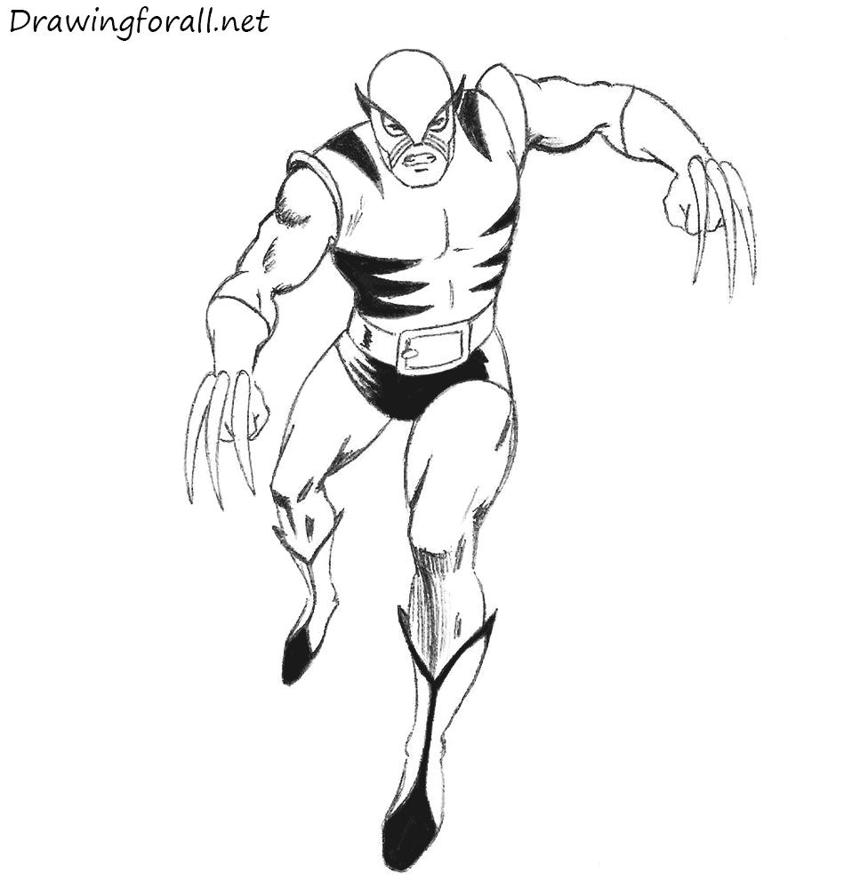 how to draw original wolverine http www drawingforall net how