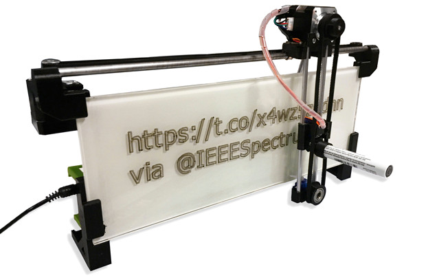 plotter with display