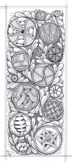 studio ml zentangle zentangleart mandala doodle zen doodle mandala art doodle