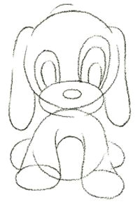 how to draw a cartoon puppy dog in easy steps drawing doodles amp cartoons