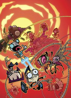 invader zim characters awesome amazing fandoms animation cartoon drawing reference invader zim manga comics