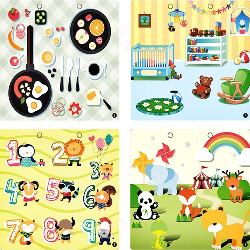 tear resistant cartoon magic water drawing book addition subtraction multiplication traffic living goods animal toys for child in drawing toys from toys
