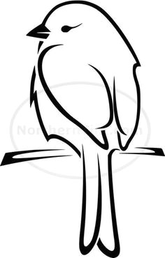 how to draw a bird step by step easy